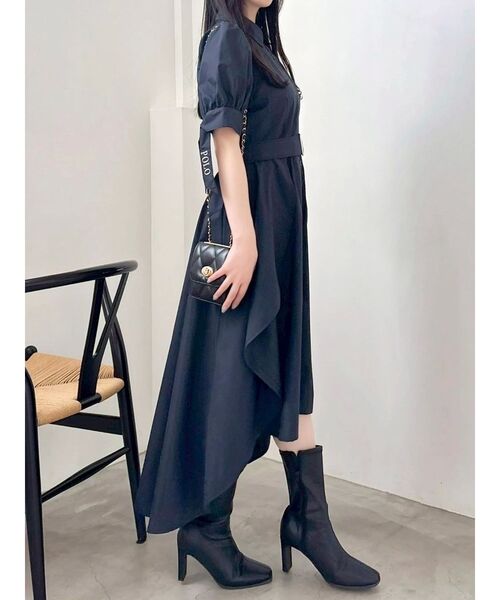 POLO BCS（ポロ ビーシーエス）の「【POLO BCS コラボ】ヘムレイヤードシャツワンピース（ワンピース・レディース・ブルー/ネイビー・MEDIUM/SMALL）」の20枚目の写真