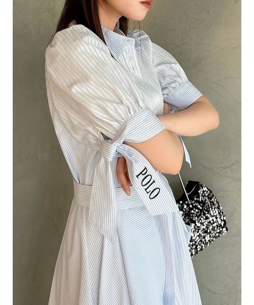 r*n様 dazzlin 【POLO BCS コラボ】ヘムレイヤードシャツワンピ POLO BCS コラボ】ヘムレイヤードシャツワンピース（ワンピース