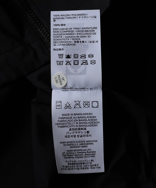 ARC'TERYX(アークテリクス)の「ARC'TERYX/アークテリクス Squamish Hoody M(ブルゾン・メンズ・ブラック・LARGE/MEDIUM/X-LARGE)」の11枚目の写真