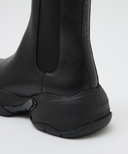 Au BANNISTER（オゥバニスター）の「【Vibram/ヴィブラムソール】サイドゴアブーツ（ブーツ・レディース・ブラック/ライトベージュ・S/M/L）」の13枚目の写真