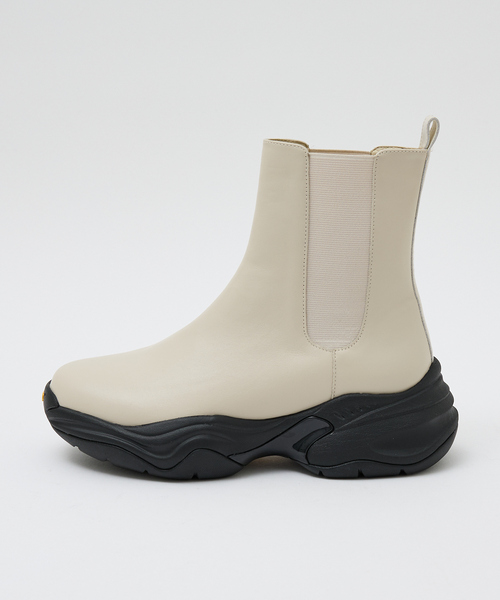 Au BANNISTER（オゥバニスター）の「【Vibram/ヴィブラムソール】サイドゴアブーツ（ブーツ・レディース・ブラック/ライトベージュ・S/M/L）」の21枚目の写真