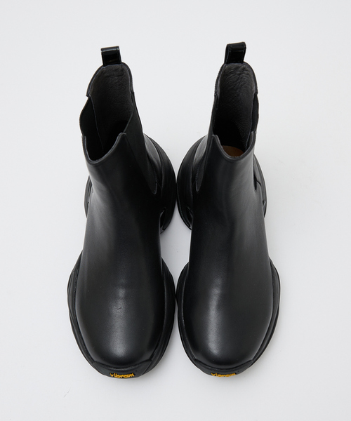 Au BANNISTER（オゥバニスター）の「【Vibram/ヴィブラムソール】サイドゴアブーツ（ブーツ・レディース・ブラック/ライトベージュ・S/M/L）」の22枚目の写真