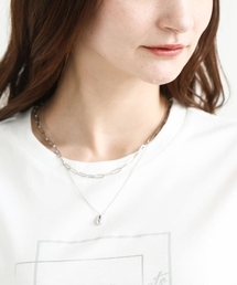 MK MICHEL KLEIN（エムケーミッシェルクラン）の「2連ショートネックレス（ネックレス）」