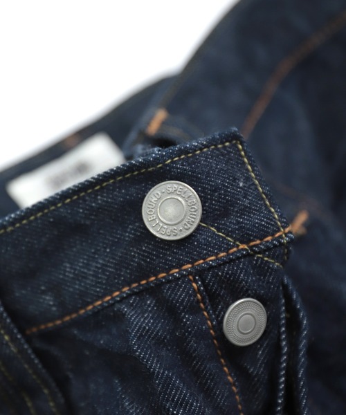 SPELLBOUND（スペルバウンド）の「[SPELLBOUND / スペルバウンド] 12oz生機セルヴィッジデニム 5Pワイドテーパード（デニムパンツ・メンズ・ワンウォッシュ・28inch/36inch/34inch/32inch/30inch）」の13枚目の写真