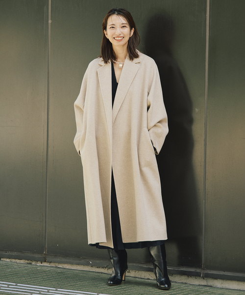 カシミヤリバーロングコート（その他アウター）｜VERMEIL par iena