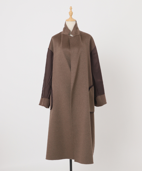 カシミヤリバーロングコート（その他アウター）｜VERMEIL par
