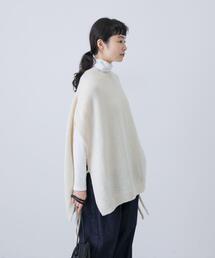 かぐれ（カグレ）の「ペルーワイドニットベスト（ニット/セーター）」