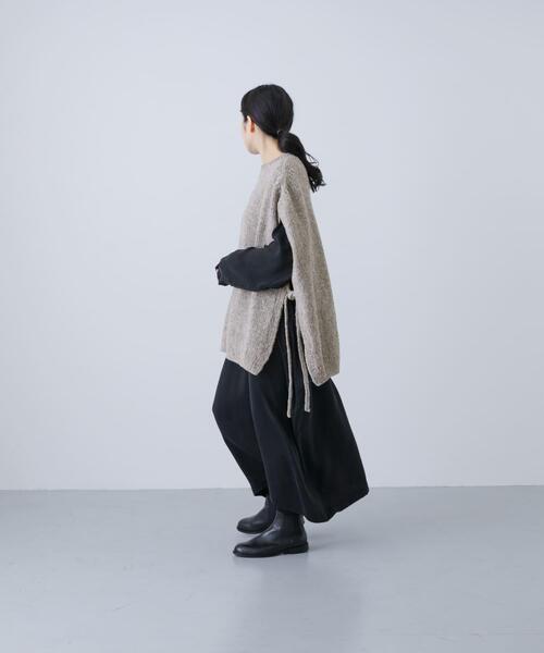 ペルーワイドニットベスト（ニット/セーター）｜かぐれ（カグレ）の