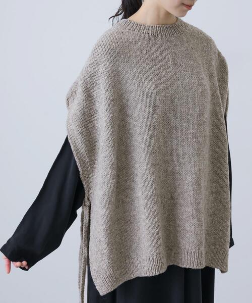 ペルーワイドニットベスト（ニット/セーター）｜かぐれ（カグレ）の