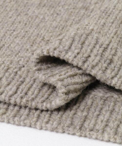 かぐれ(カグレ)の「ペルーワイドニットベスト(ニット/セーター・レディース・グレー/アイボリー・FREE)」の10枚目の写真