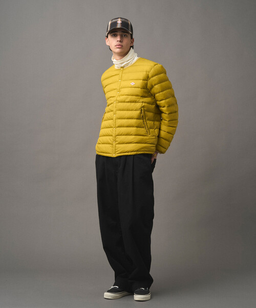 DANTON(ダントン)の「MEN'S CREWNECK INNER DOWN JACKET(ダウンジャケット/コート・メンズ・ブラック/オリーブ/オフホワイト/ブラック系その他/マスタード/ベージュ系その他・M/S/XXL/XL/L/XS)」の13枚目の写真