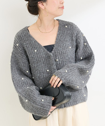 B.C STOCK | パールカーディガン(カーディガン/ボレロ)