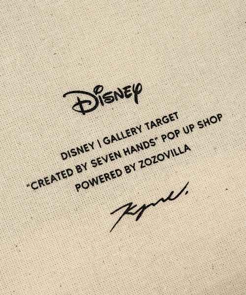 Disney(ディズニー)の「Mickey Mouse / TOTE Designed by KYNE(トートバッグ・メンズ・ブラック/ホワイト・FREE)」の6枚目の写真