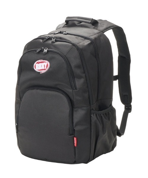 ROXY（ロキシー）の「ROXY/ロキシー バックパック GO OUT【A4対応】 撥水加工 保冷機能 RBG254301（バックパック/リュック・レディース・ブラック×ホワイト/ブラック×ブルー/ブラック×レッド・FREE）」の2枚目の写真