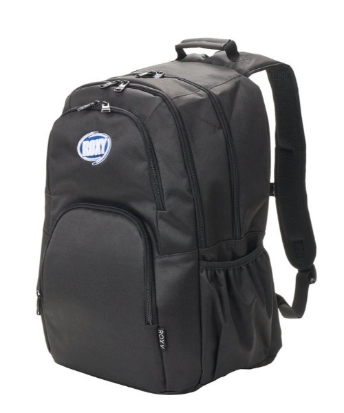 ROXY（ロキシー）の「ROXY/ロキシー バックパック GO OUT【A4対応】 撥水加工 保冷機能 RBG254301（バックパック/リュック・レディース・ブラック×ホワイト/ブラック×ブルー/ブラック×レッド・FREE）」の3枚目の写真