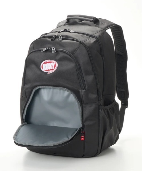 ROXY（ロキシー）の「ROXY/ロキシー バックパック GO OUT【A4対応】 撥水加工 保冷機能 RBG254301（バックパック/リュック・レディース・ブラック×ホワイト/ブラック×ブルー/ブラック×レッド・FREE）」の18枚目の写真