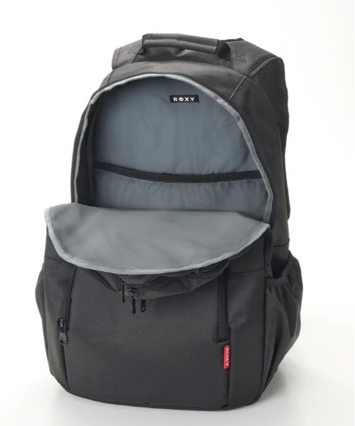 ROXY（ロキシー）の「ROXY/ロキシー バックパック GO OUT【A4対応】 撥水加工 保冷機能 RBG254301（バックパック/リュック・レディース・ブラック×ホワイト/ブラック×ブルー/ブラック×レッド・FREE）」の17枚目の写真