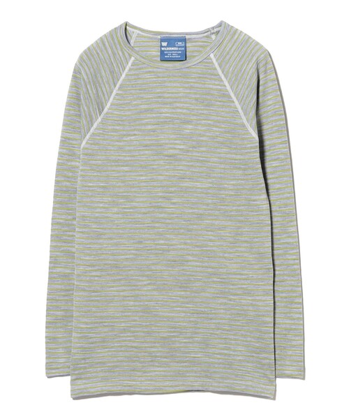 BEAMS BOY（ビームスボーイ）の「WILDERNESS WEAR / Polypro＋190 LONG SLEEVE（Tシャツ/カットソー・レディース・ピンク/レッド/ネイビー/ミント・SMALL）」の2枚目の写真