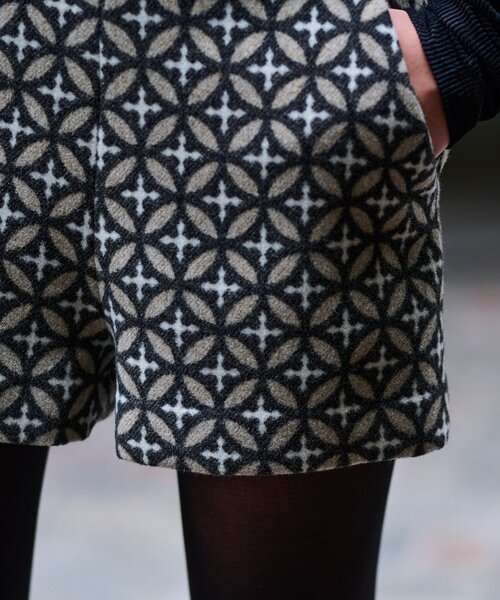 セール】【otonaMUSE 11月号掲載】オーバーラップサークルショート