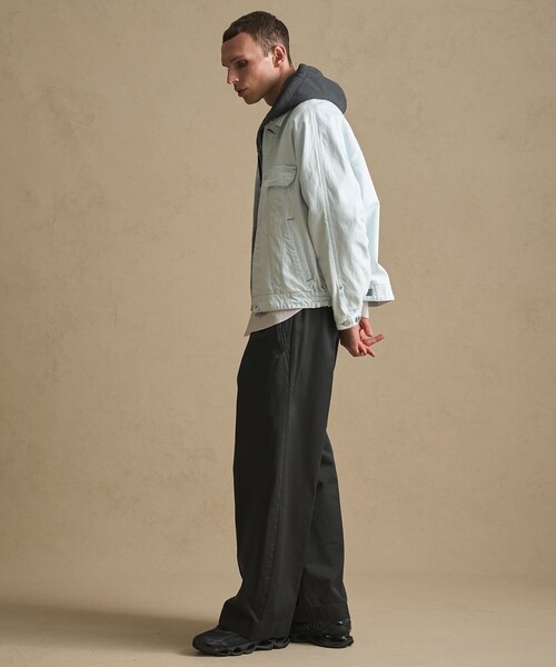 PUBLIC TOKYO(パブリックトウキョウ)の「SHIOTA×PUBLIC TOKYO 3rdツイストデニムジャケット(ブルゾン・メンズ・サックスブルー/ネイビー/ダークインディゴブルー/ブラック・3/2/1)」の12枚目の写真