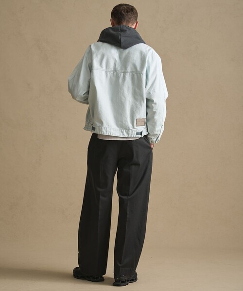 PUBLIC TOKYO(パブリックトウキョウ)の「SHIOTA×PUBLIC TOKYO 3rdツイストデニムジャケット(ブルゾン・メンズ・サックスブルー/ネイビー/ダークインディゴブルー/ブラック・3/2/1)」の13枚目の写真