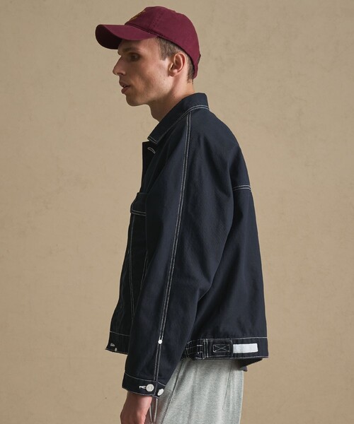 PUBLIC TOKYO(パブリックトウキョウ)の「SHIOTA×PUBLIC TOKYO 3rdツイストデニムジャケット(ブルゾン・メンズ・サックスブルー/ネイビー/ダークインディゴブルー/ブラック・3/2/1)」の15枚目の写真