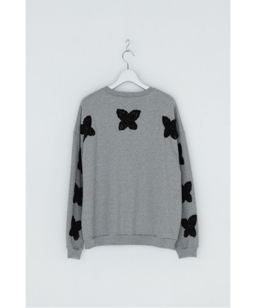 セール】BUTTERFLY CROCHET SWEAT（スウェット）｜DISCOVERED