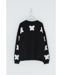 DISCOVERED | BUTTERFLY CROCHET SWEAT(スウェット)