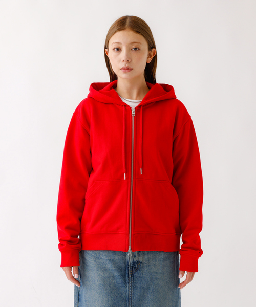 Rouge vif la cle(ルージュヴィフラクレ)の「【nap / ナップ】デュアルジップフーディ / パーカー(パーカー・レディース・レッド/グレー・フリー)」の14枚目の写真