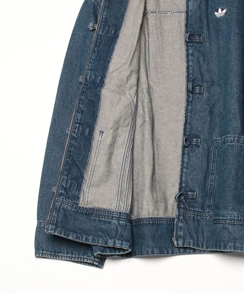 adidas（アディダス）の「CTTトラックトップ3.0（ジェンダーニュートラル） / ジャージ / トラックジャケット / アディダスオリジナルス adidas Originals（デニムジャケット・メンズ・ブルー・SMALL/MEDIUM/LARGE/X-LARGE/X-SMALL/XX-LARGE/3XL/XX-SMALL）」の9枚目の写真