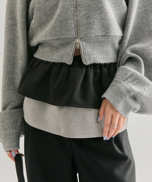 mystic（ミスティック）の「レイヤードベルト（ベルト・レディース・アイボリー/グレー・ONE SIZE）」の10枚目の写真