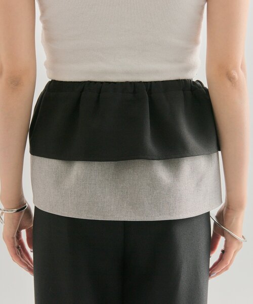 mystic（ミスティック）の「レイヤードベルト（ベルト・レディース・アイボリー/グレー・ONE SIZE）」の21枚目の写真