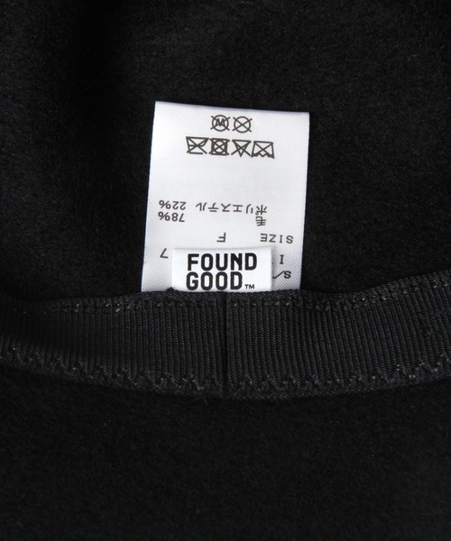 FOUND GOOD（ファウンドグッド）の「アッタカブルトンハット（ハット・レディース・パープル系8/ブラック/グレー系5・FREE）」の15枚目の写真