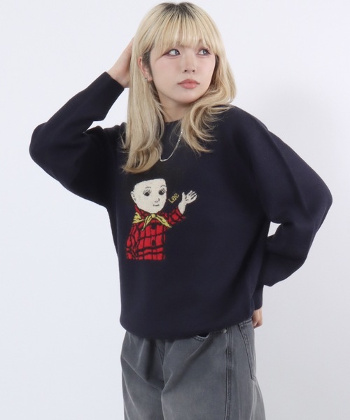 Lee(リー)の「Lee(リー)BUDDY LEE ヴィンテージジャガードニットセーター メンズ レディース ユニセックス(ニット/セーター・メンズ・ネイビー/グレー・XL/M/L)」の21枚目の写真