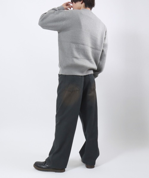 Lee(リー)の「Lee(リー)BUDDY LEE ヴィンテージジャガードニットセーター メンズ レディース ユニセックス(ニット/セーター・メンズ・ネイビー/グレー・XL/M/L)」の18枚目の写真