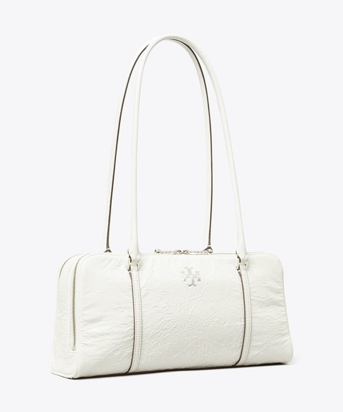 TORY BURCH(トリーバーチ)の「マシュマロ クリンクルレザー スモールサッチェル(ショルダーバッグ・レディース・ブラック・ONE SIZE)」の2枚目の写真