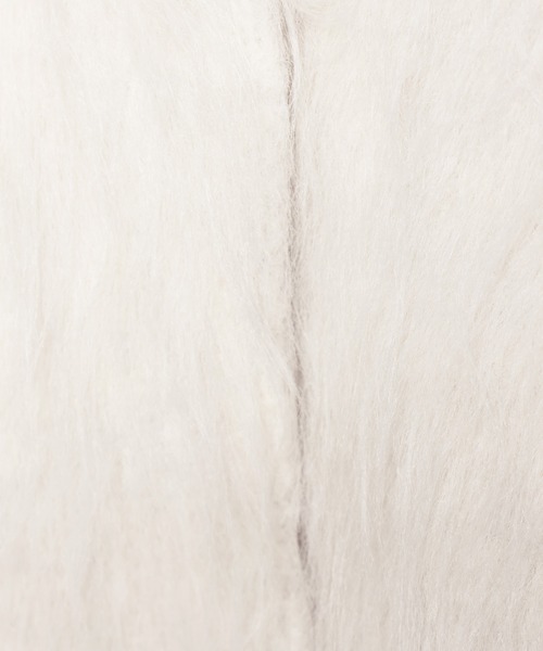 mysty woman（ミスティウーマン）の「接結シャギーニットカーディガン 603611（カーディガン/ボレロ・レディース・ベージュ/グレー/アイボリー・FREE）」の16枚目の写真