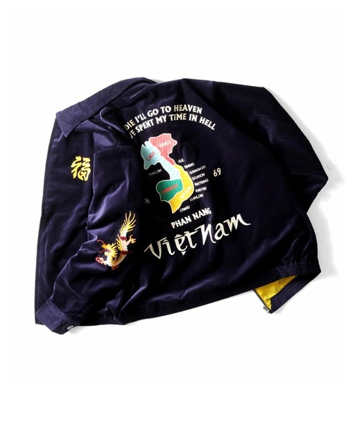 HOUSTON ヒューストン COTTON VELVETEEN VIETNAM JACKET コットン 別珍