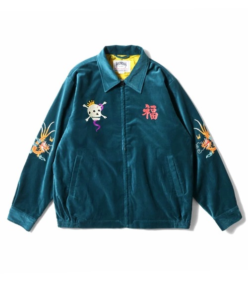 HOUSTON ヒューストン COTTON VELVETEEN VIETNAM JACKET コットン 別珍