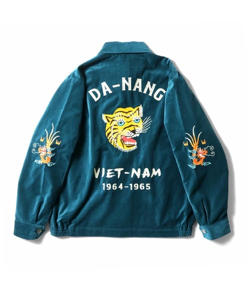 HOUSTON ヒューストン5 VELVETEEN 別珍ベトナムジャケット HOUSTON ヒューストン COTTON VELVETEEN VIETNAM JACKET コットン 別珍