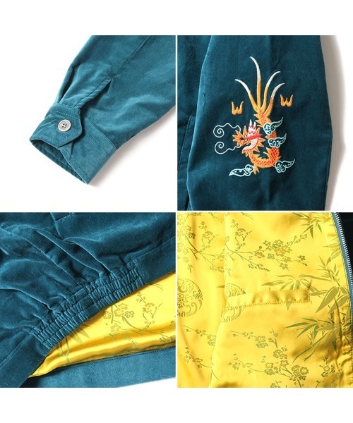 セール】HOUSTON ヒューストン COTTON VELVETEEN VIETNAM JACKET