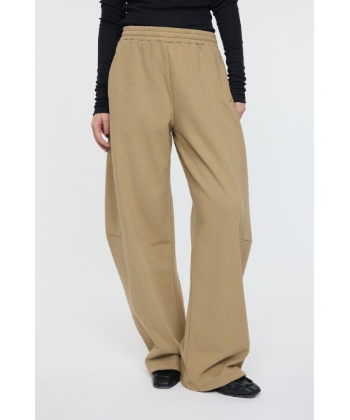 MOUSSY(マウジー)の「【再入荷&新色登場】CURVE LINE SWEAT PANTS / カーブラインスウェット(スウェットパンツ・レディース・杢グレー/ライトブラック/ベージュ・2/1)」の22枚目の写真