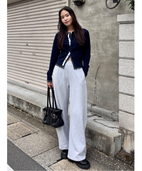 CURVE LINE スウェットパンツ　サイズ2 CURVE LINE スウェットパンツ サイズ2 MOUSSY スウェットパンツ