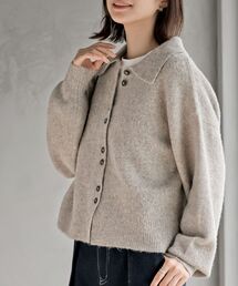 rps | ポロニットカーディガン(カーディガン/ボレロ)