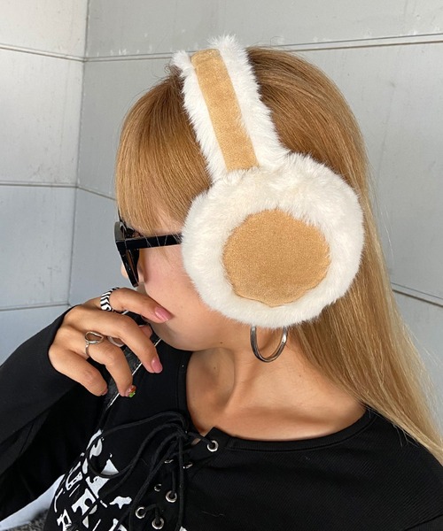 未使用　Dim Moire ロゴ刺繍　イヤーマフ　ブラック 14311566_01_1200x1200.jpg?v=