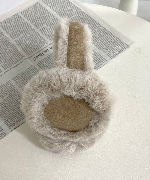 セール】フェイクムートンイヤーマフラー（イヤーマフ）｜rire（リル