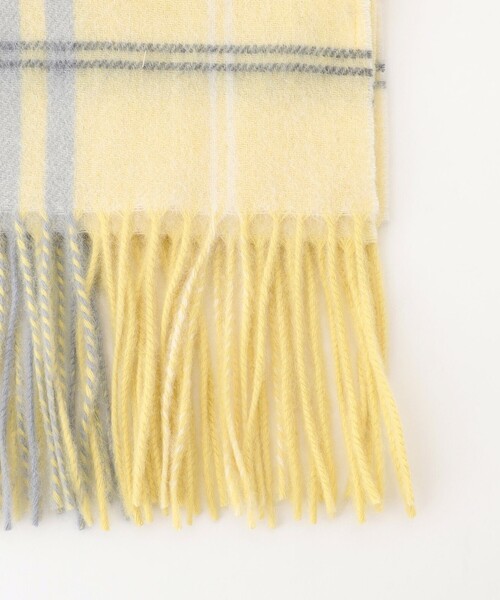 ANY（エニィ）の「ウールマフラー（マフラー・レディース・スカイブルー系3/ライトイエロー系3/レッド系3/アイボリー系3・F）」の10枚目の写真