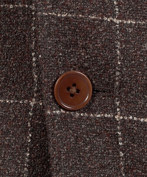 TOMORROWLAND （トゥモローランド）の「ウールシルクナイロン シングルブレステッド 2Bジャケット BOTTO GIUSEPPE（テーラードジャケット・メンズ・グリーン系その他/ブラック系その他/ブラウン系その他・48/44/46/50/52）」の5枚目の写真