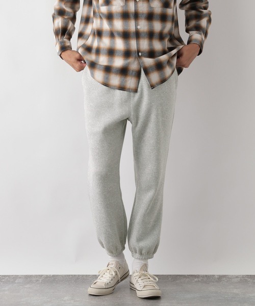 FOUND GOOD（ファウンドグッド）の「ニットフリースパンツ（その他パンツ・メンズ・グレー系/グレー系8/ネイビー・L/XL/S/M）」の2枚目の写真