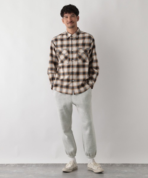 FOUND GOOD（ファウンドグッド）の「ニットフリースパンツ（その他パンツ・メンズ・グレー系/グレー系8/ネイビー・L/XL/S/M）」の4枚目の写真